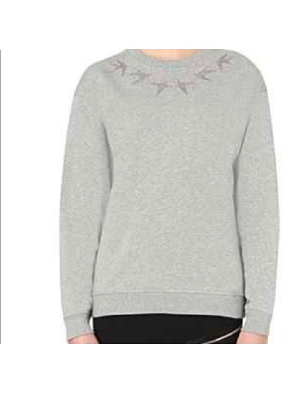 Alexander McQueen McQ Glitter Swallow Sweatshirt
